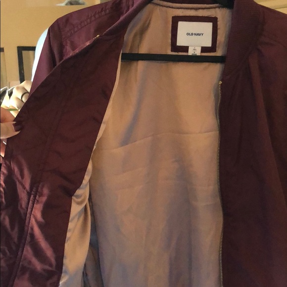 Purple Old Navy Bomber Jacket - Picture 4 of 5